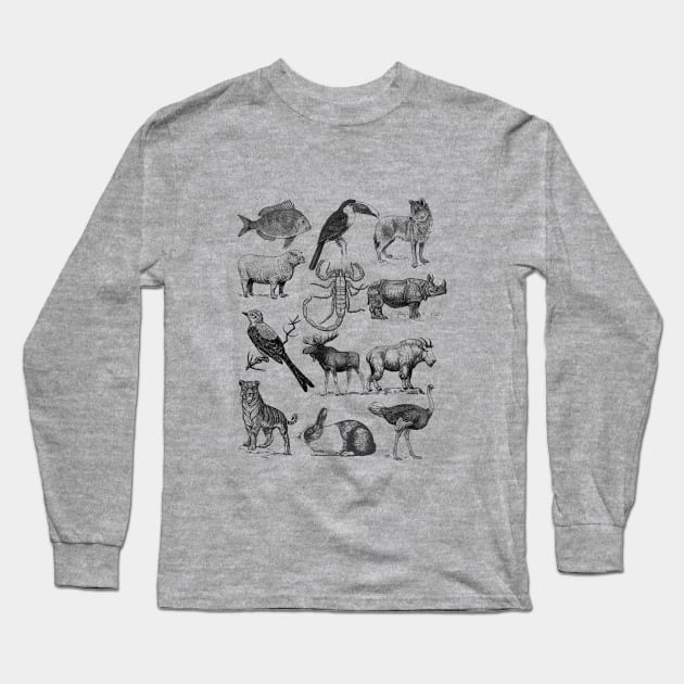 Animals nature Long Sleeve T-Shirt by cypryanus